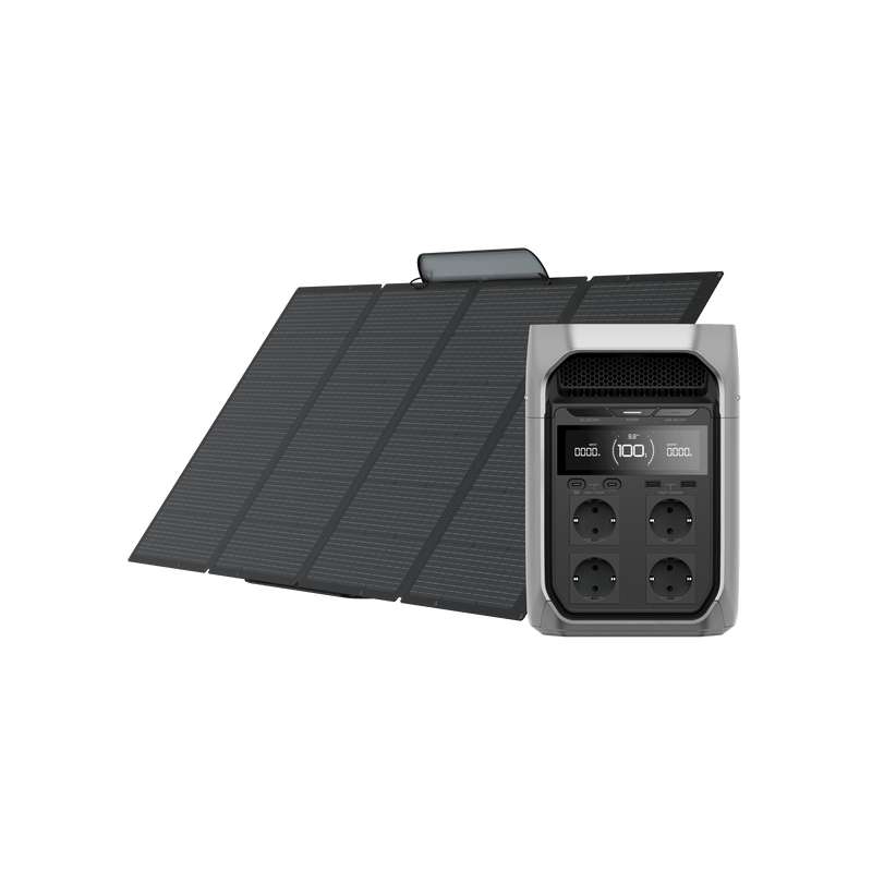Load image into Gallery viewer, EcoFlow DELTA 3 Series Solar Generator (PV400W) DELTA 3 Plus / 1*400W Solar Panel