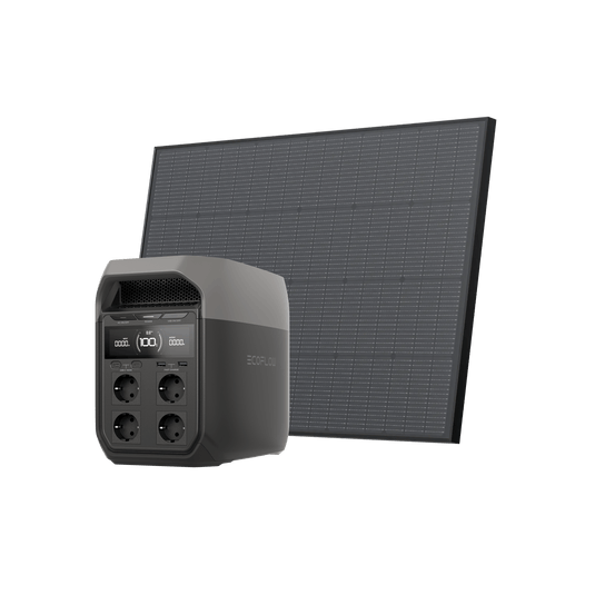 EcoFlow DELTA 3 Series Solar Generator (Rigid PV175W) DELTA 3 + 175W RSP / 1*175W RSP
